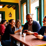 **Image Prompt 1: Authentic Portuguese Connection**
    "A cozy scene inside a traditional Portuguese café, bathed in warm, natural sunlight. A small group of friends (2-3 people) are deeply engaged in conversation, laughing genuinely. Their smartphones are conspicuously absent from the table, or placed face-down, emphasizing their presence. In the background, hints of classic Portuguese architecture with colorful azulejos or a glimpse of a cobblestone street. The atmosphere is one of authentic connection, joy, and a mindful escape from digital distractions. Focus on genuine human interaction and a relaxed, unhurried pace. Volumetric lighting, soft focus."