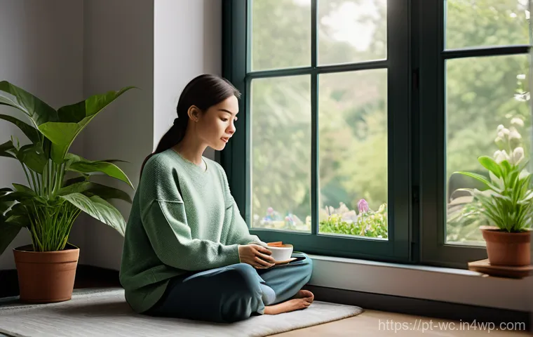 느린 생활을 위한 시간 관리 기술 - **Prompt 1: The Power of Intentional Choices and Saying No**
    A serene, thoughtful woman in her e...