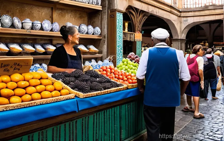도시 속 느린 관광의 미래 - Prompt 1: A Morning at Mercado do Bolhão, Porto** 도시 속 느린 관광의 미래 - Prompt 1: A Morning at Mercado do Bolhão, Porto**