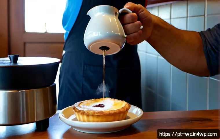 Home 17 도시의 느린 커피 문화 탐방 - Photorealistic morning scene in a cozy independent café in Lisbon, a middle-aged barista slowly prep...